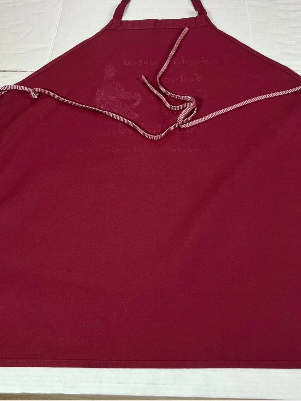 Sophisticated seductive complex and full bodied - Funny Chef Apron for Men